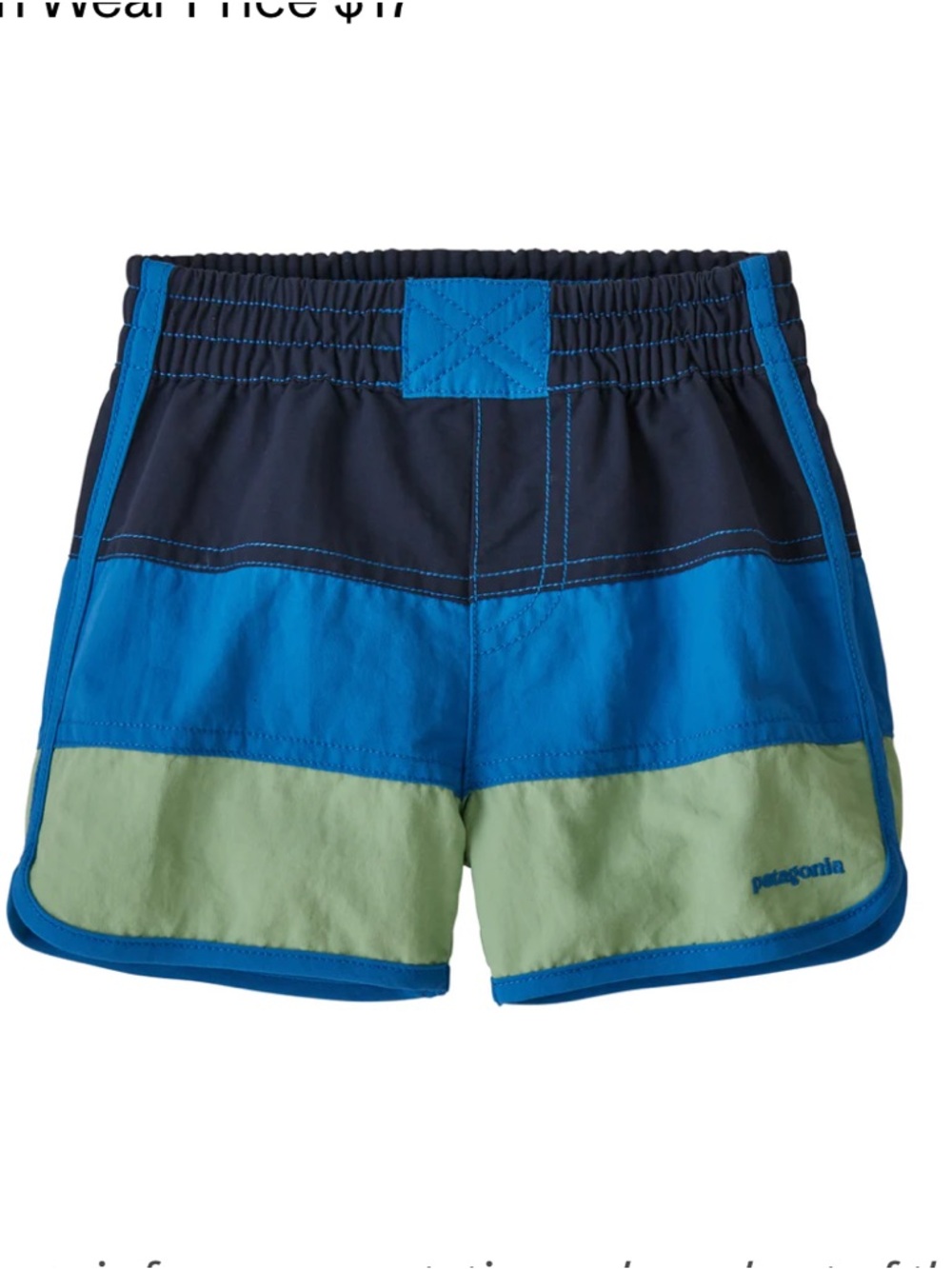Patagonia baby boardshorts, 6-12mths